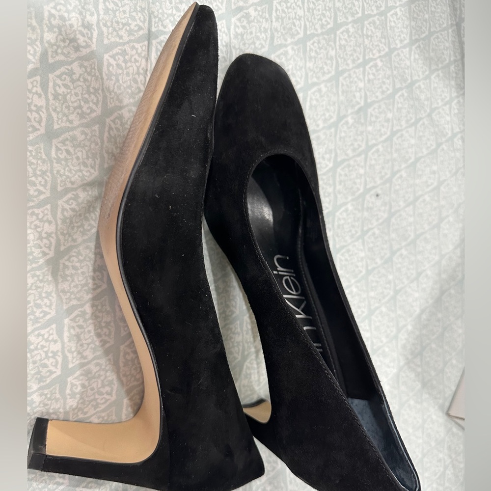 Black heels